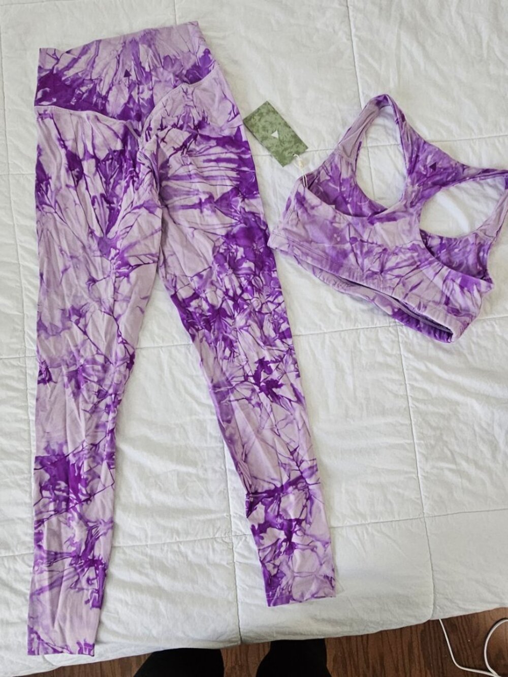 Vitality 2 piece SET SEXY leggings and bra SMALL - Picture 3 of 6
